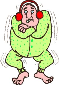 sanjati hladnoću da vam je hladno